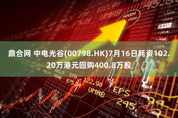 鼎合网 中电光谷(00798.HK)7月16日耗资102.20万港元回购400.8万股